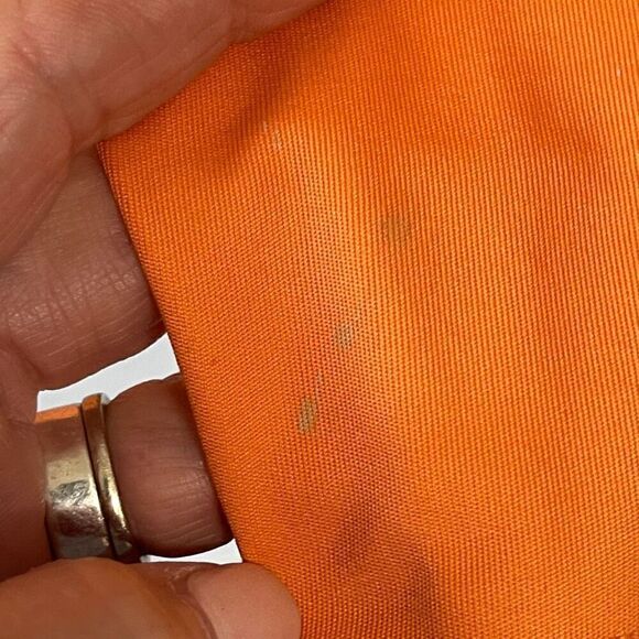 Columbia Omni-Shade PFG Raglan Sleeve Terminal Tackle Tee Orange Small - Picture 5 of 9
